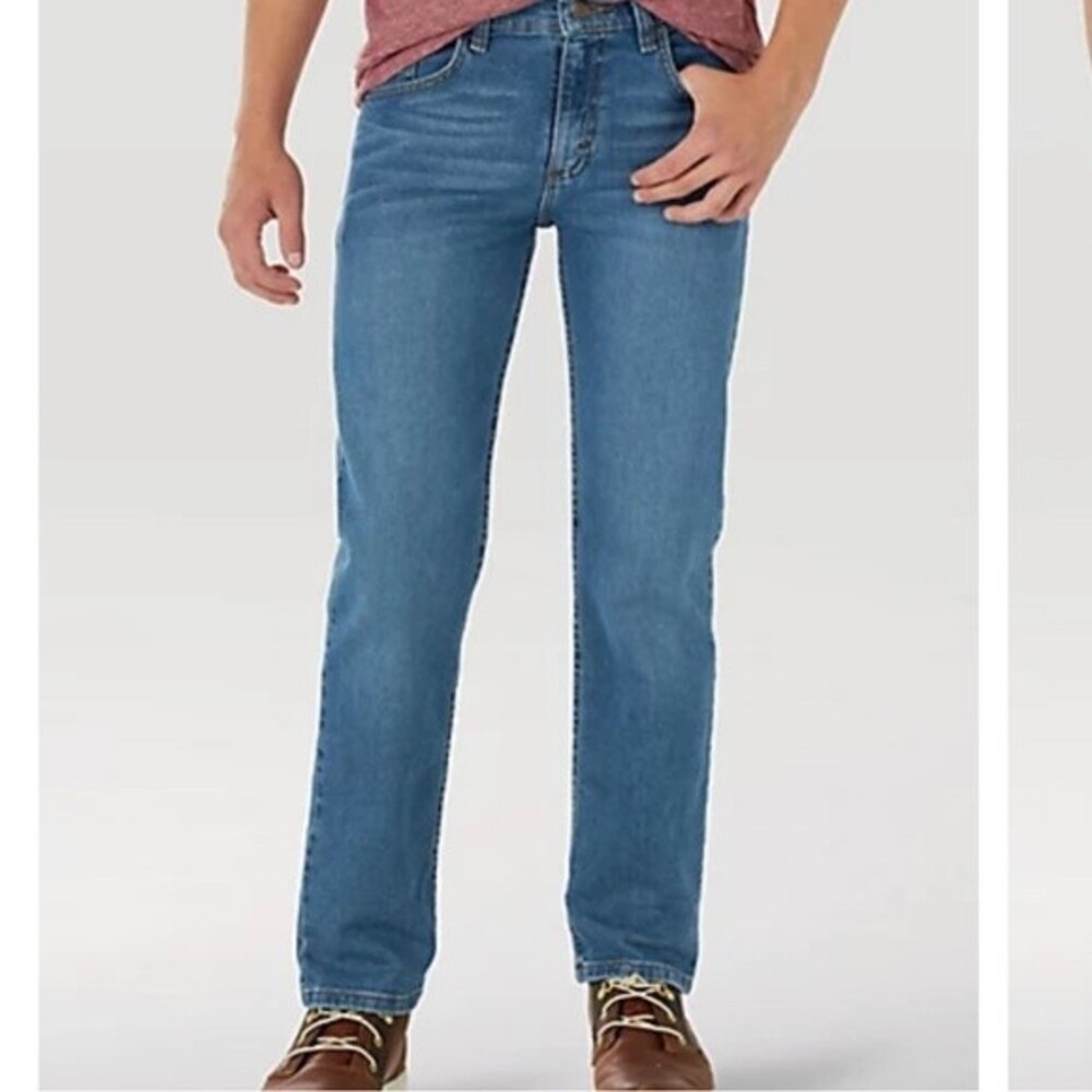 Wrangler Boys Straight Flex Denim Jeans Size  10 Slim